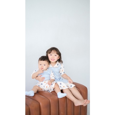 CAYO SET Couple Anak 6bln-9thn / Setelan Anak Couple