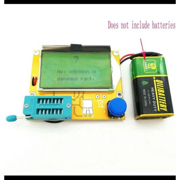 LCR T4 ESR meter tester dioda transistor kapasitor indikator multimeter