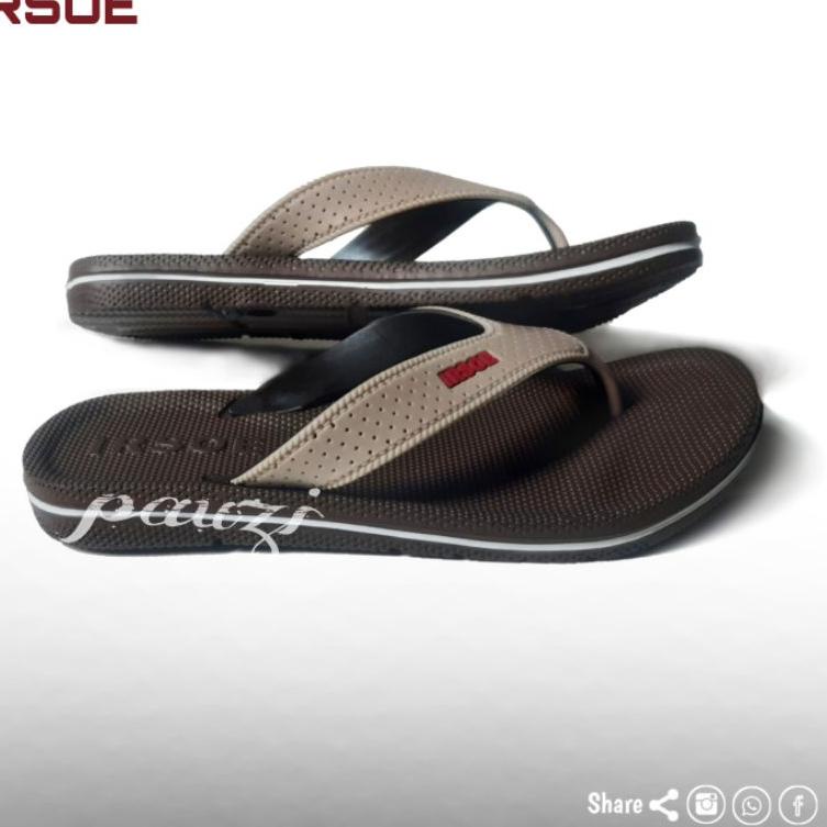 Irsoe - Sandal Irsoe Pria / Sandal Karet / Sandal Murah [KRA.12Ja23q]