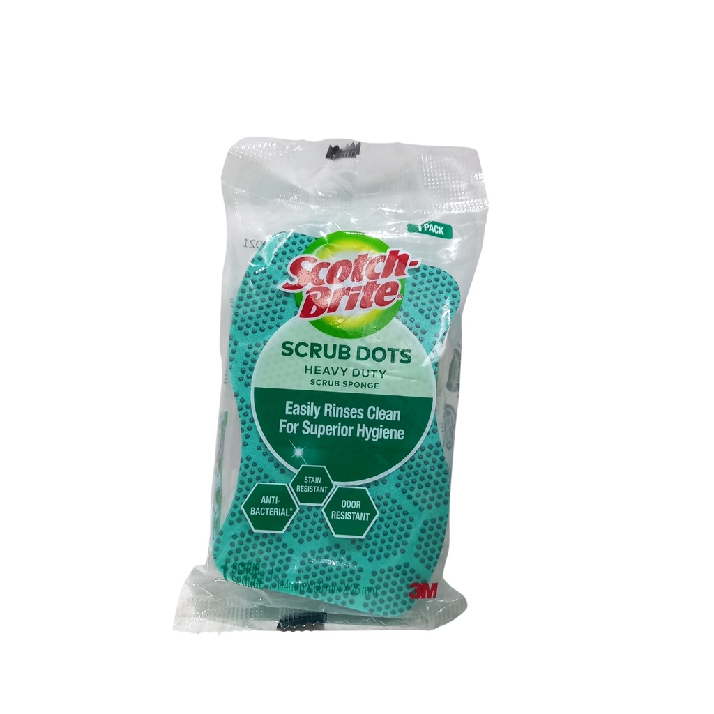 SCOTCH-BRITE SCRUB DOTS H.DUTY NS