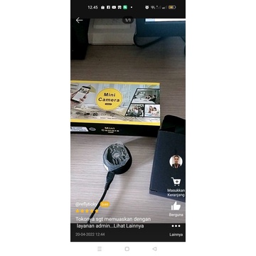 Ip Cam Kamera Cctv Mini Spy Cam Wireless Full Hd 1080p Kamera Pengintai