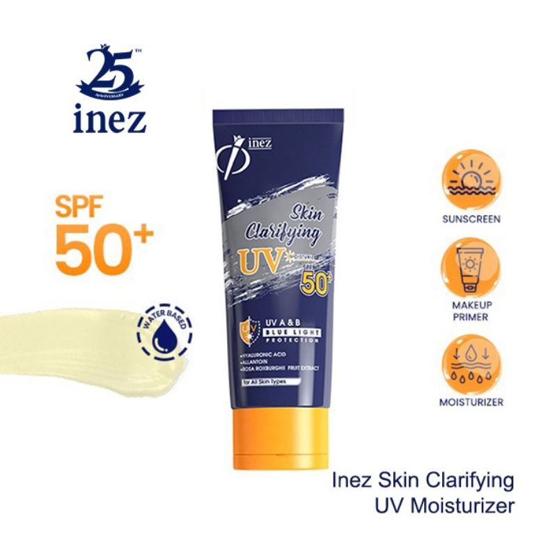 Inez Skin Clarifying UV Moisturizer SPF 50+ For All Skin Types 30GR