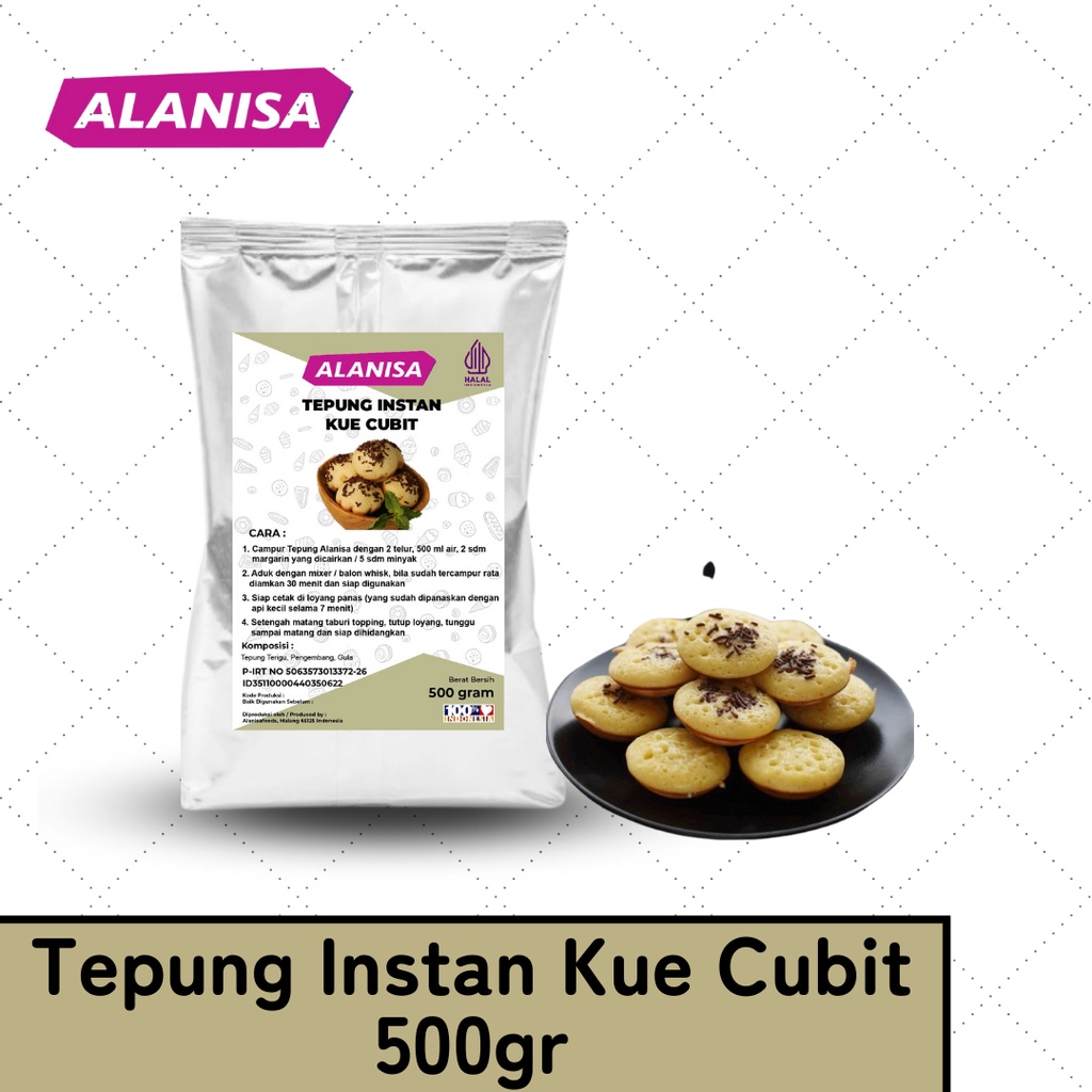 

Tepung Instan Kue Cubit 500gr