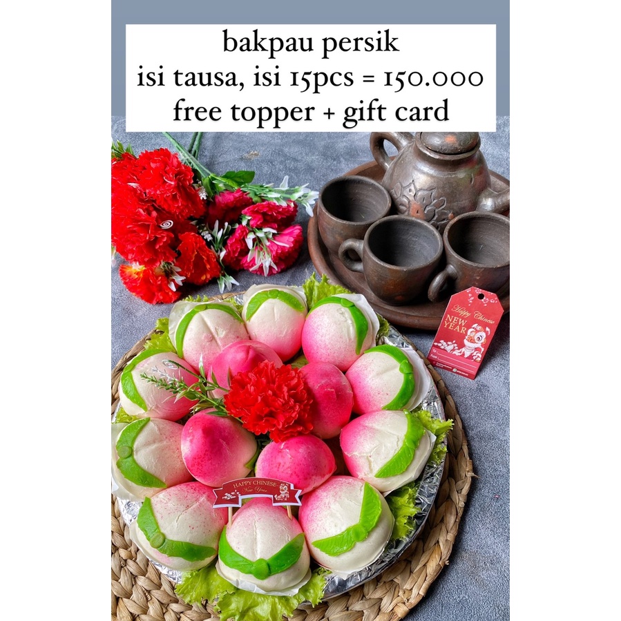 

Bakpao Tampah isi 14 - Persik , Hampers Imlek / CNY Edition 2023