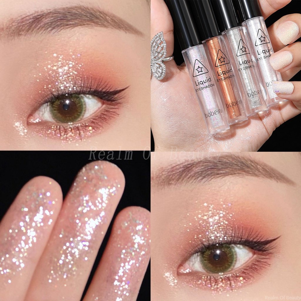 Liquid Eyeshadow glitter cair shimmer kosmetik mata murah