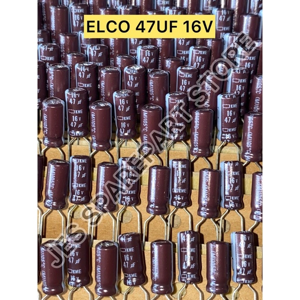 ELCO 47uf 16V RENCENG BERKUALITAS