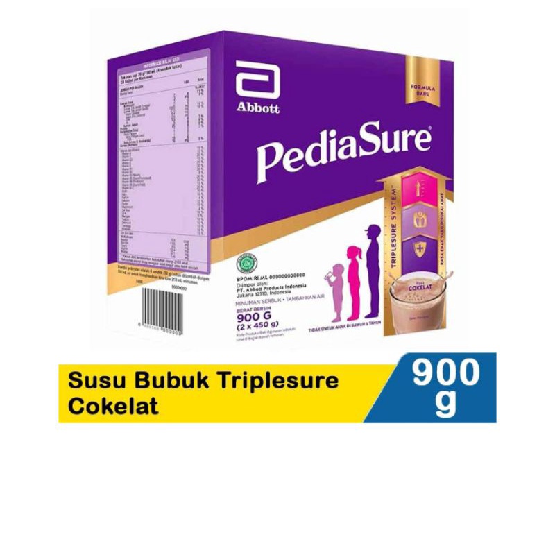 

pediasure coklat 15 x 900 gr