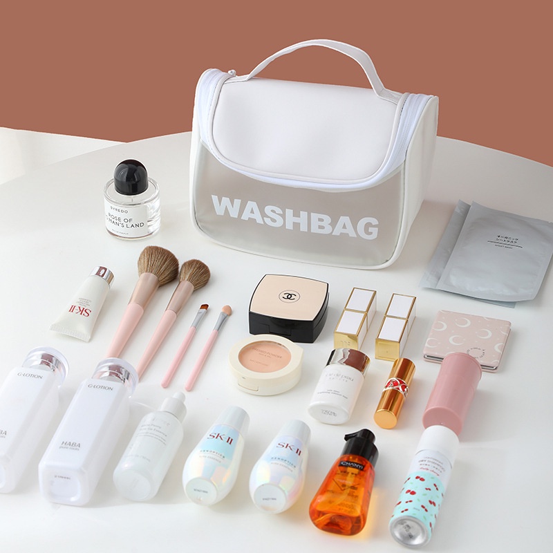 Tmall88 Tas Kosmetik Travel Pouch Makeup Washbag Transparan