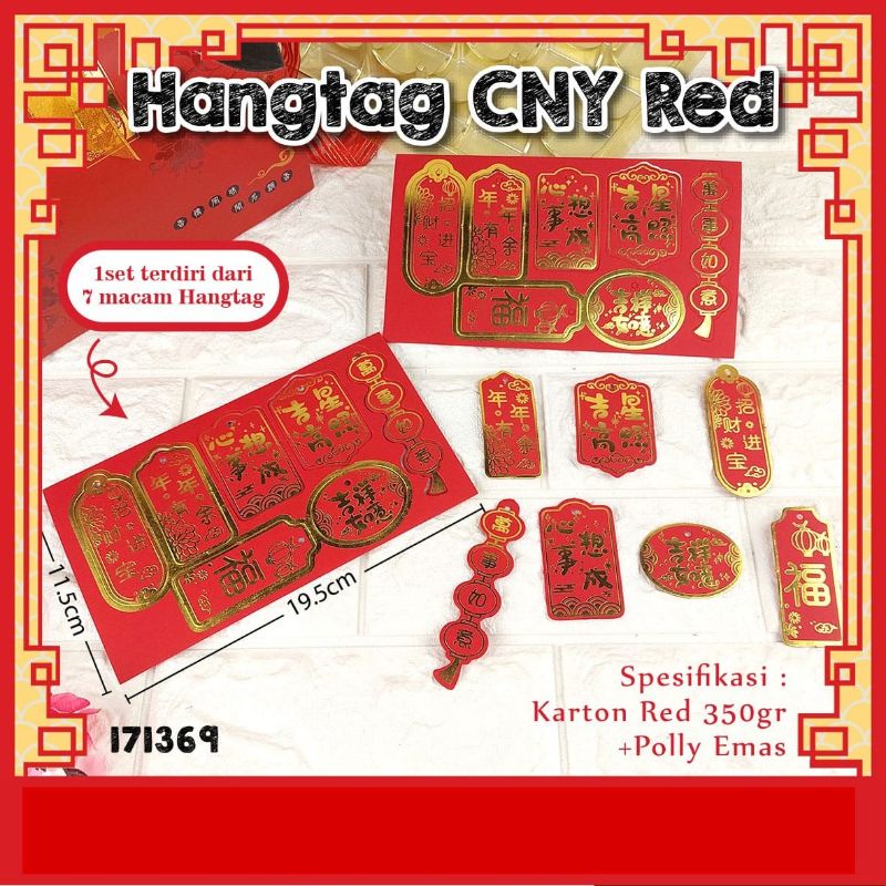 

hangtag CNY imlek label RED