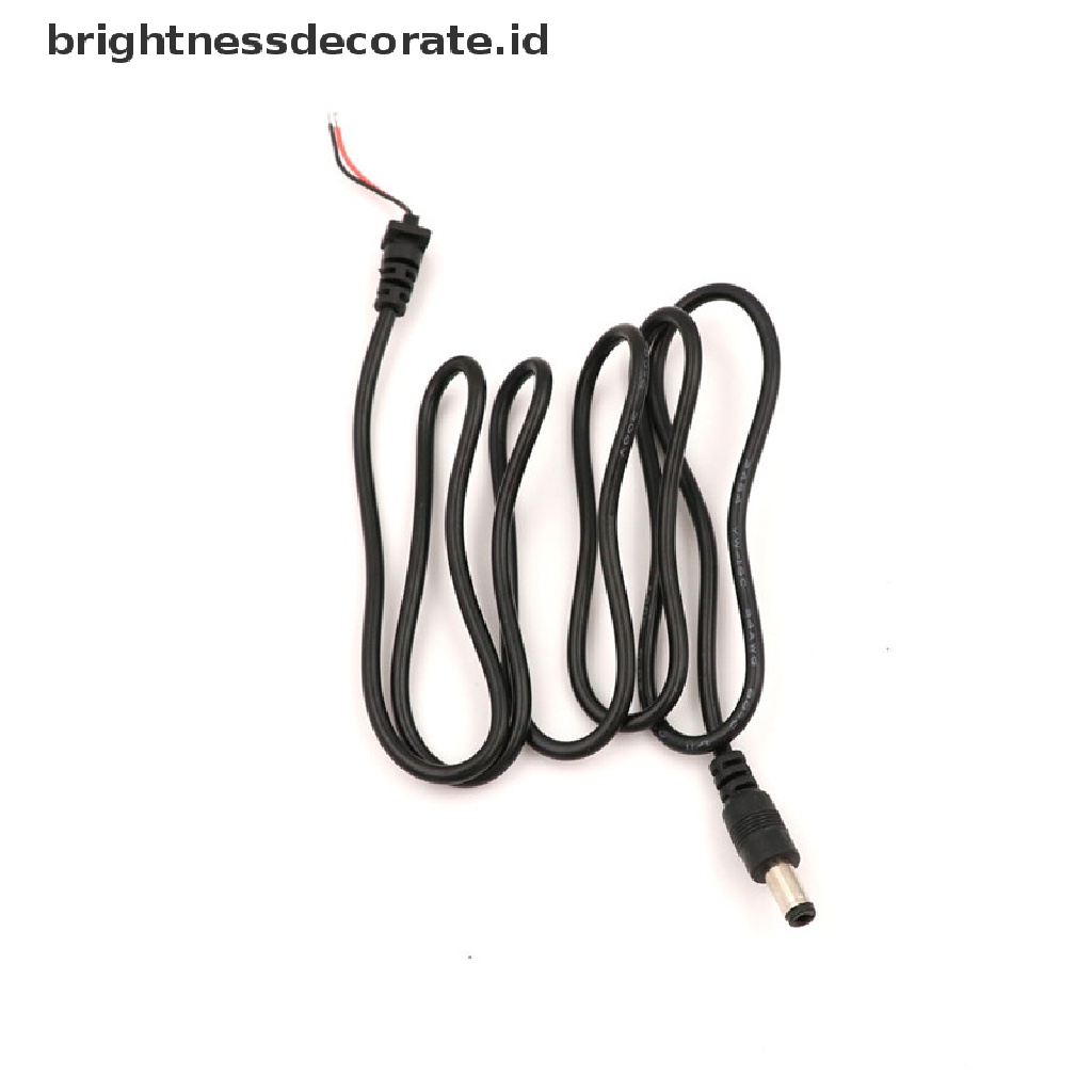 [Birth] 1.2m DC Jack Tip Plug Konektor Cord Kabel Power Supply Cable 5.5 * 2.5mm [ID]