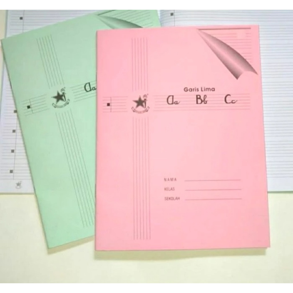 

Buku Tulis Halus Tegak Bersambung Garis 5 Isi 38 Lembar