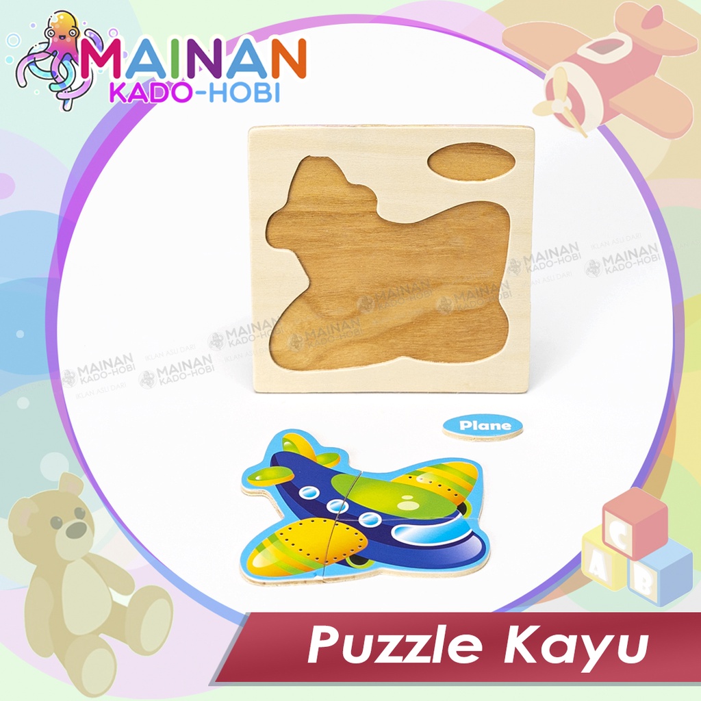 MAINAN MONTESSORI MINI PUZZLE JIGSAW KAYU WOODEN TOYS