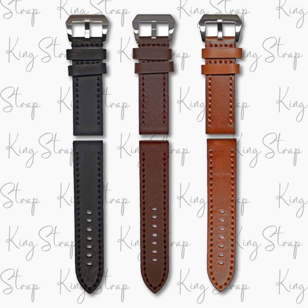 Tali Jam Tangan Kulit Tebal Top Quality