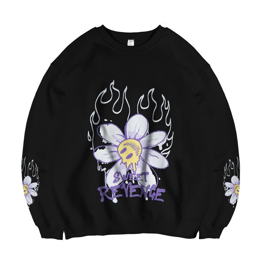 {MLH.03Ja23ˣ} Naughty Badclub Black Crewneck Sweet Revenge