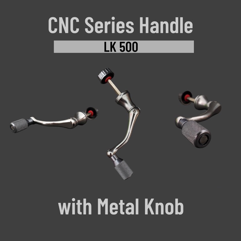 HANDLE CNC + METAL KNOB LK500