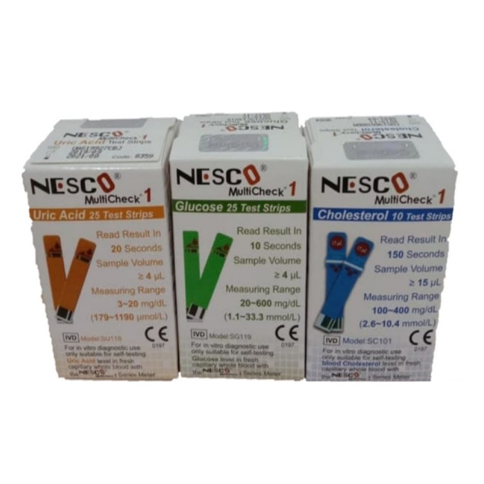 Strip Isi Ulang Nesco Glucose Stik Isi ulang Nesco Gula Refil Glucose Nesco