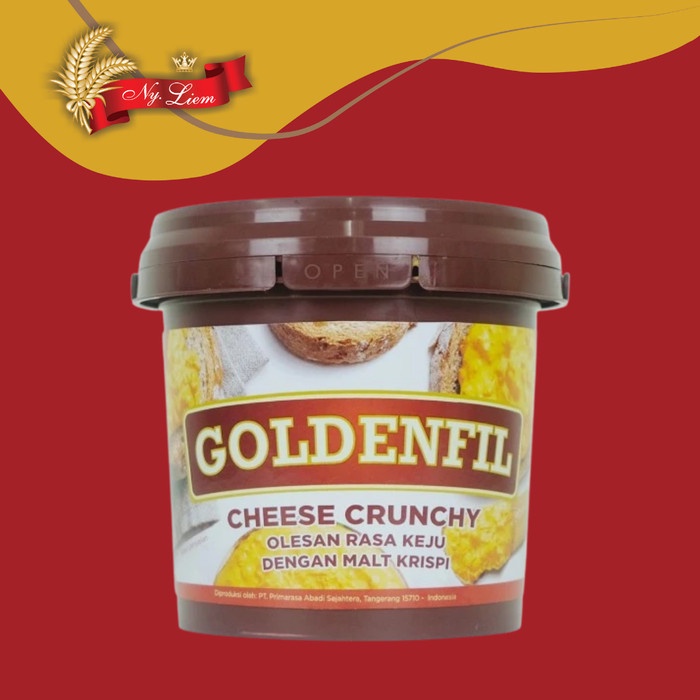 GOLDENFIL Cheese Crunchy / Olesan Rasa Keju Krispi 1 kg