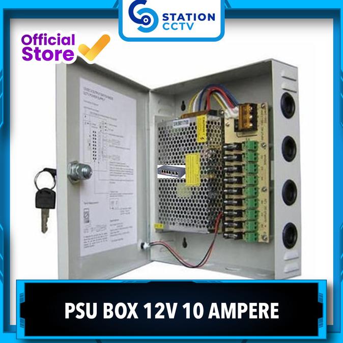 PSU Box 10A 12V / Switching Power Supply Box 10 Ampere