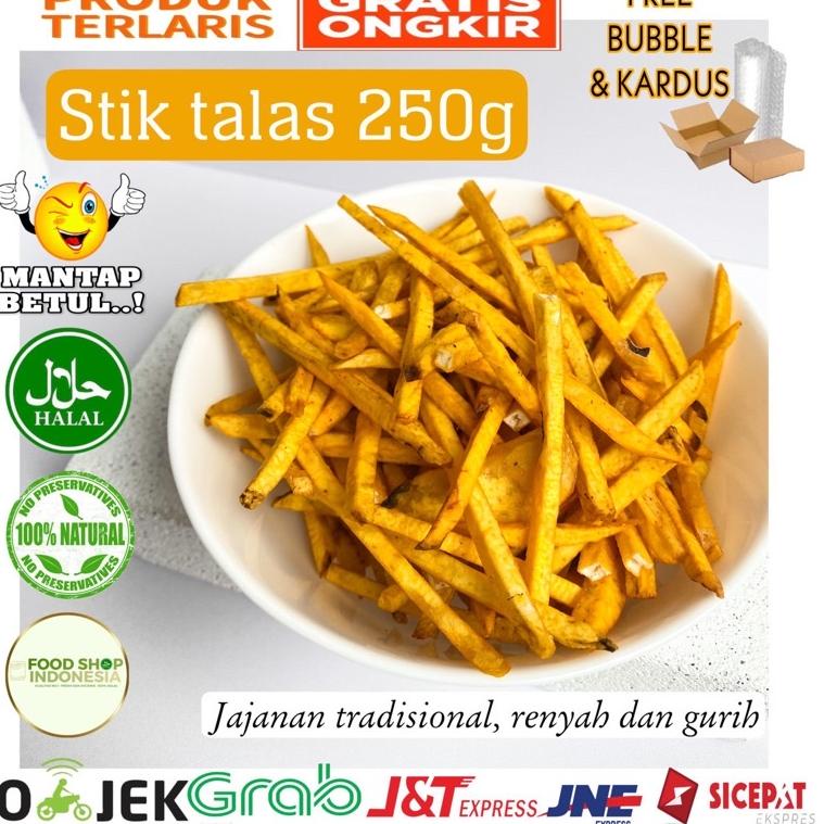 

Big Sale ★★ Stik Tales Stik Talas 250g makanan ringan murah snack murah cemilan murah jajanan murah jajan snack oleh oleh murah enak berkualitas jajanan kekinian ♪