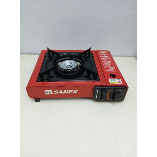 Sanex Kompor Portable Gas 2in1 SN-883,Kompor Portable Bisa Gas Kaleng dan Gas 3kg