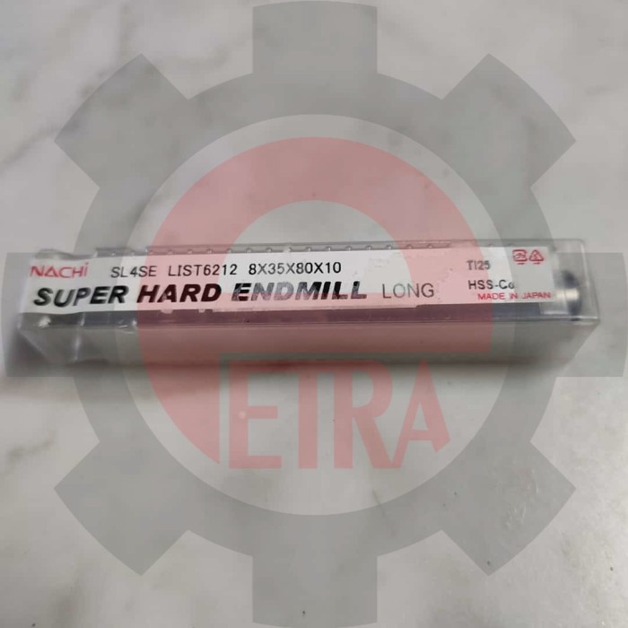 End Mill / EndMill Nachi 8mm Long 4 Flute HSS - EndMill Nachi Long