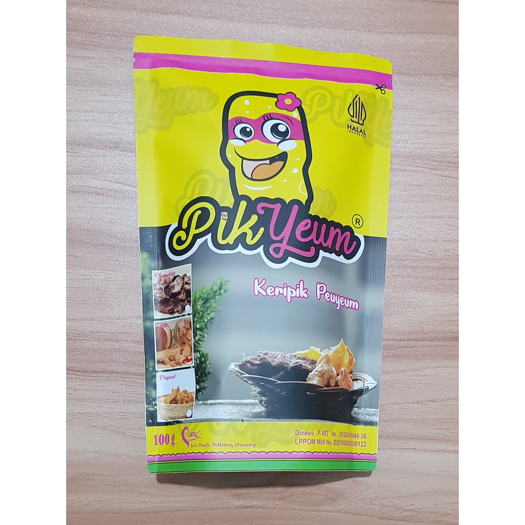 

Cemilan Snack Keripik Peuyeum Tape Singkong Rasa Susu