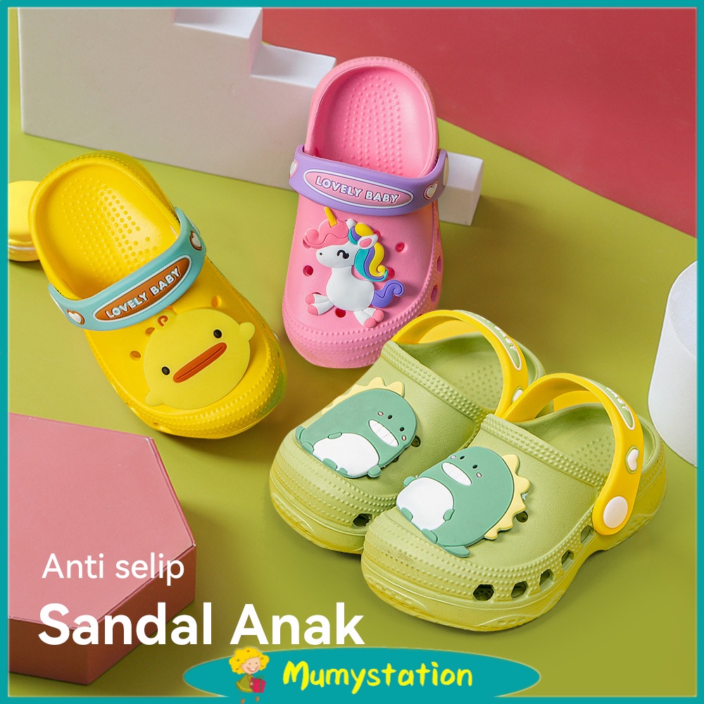 Mumystation Sandal Baim Anak sendal anak perempuan laki laki lucu EVA Anti -Slip