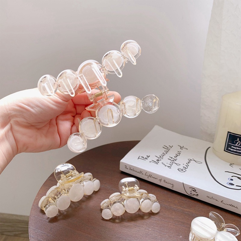 Korea Musim Gugur Baru Untuk Wanita Opal Kecil Alloy Rambut Klip Hiasan Kepala Mutiara Berlian Imitasi Gadis Mewah Fashion Jepit Rambut Aksesoris