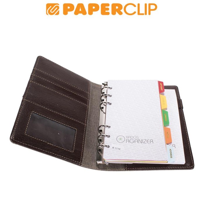 

Buku Agenda Rados R1114 A6 Grey Gesper
