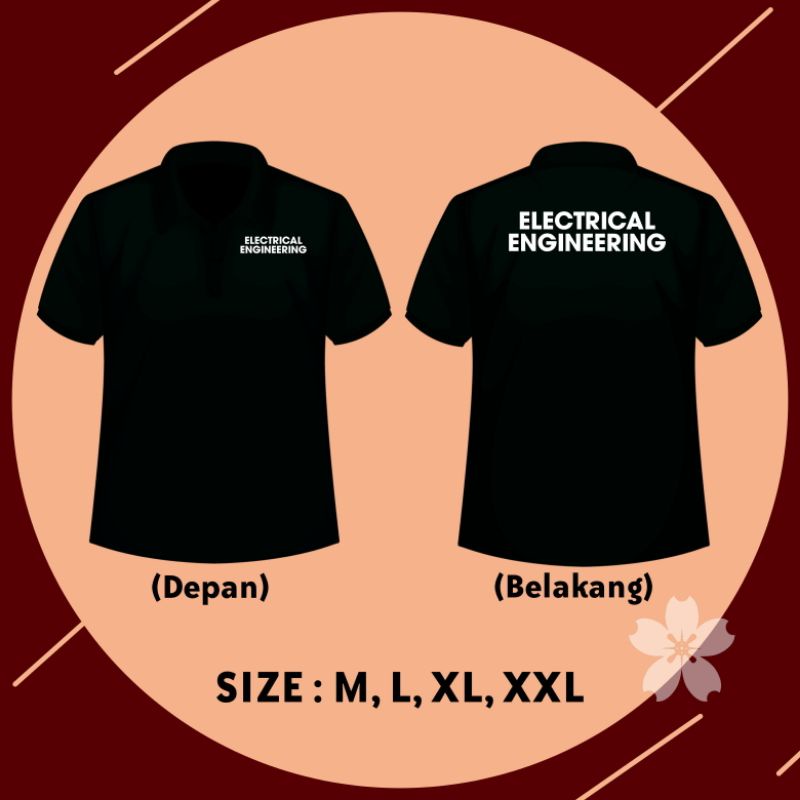 KAOS POLO KERAH ELECTRICAL ENGINEERING