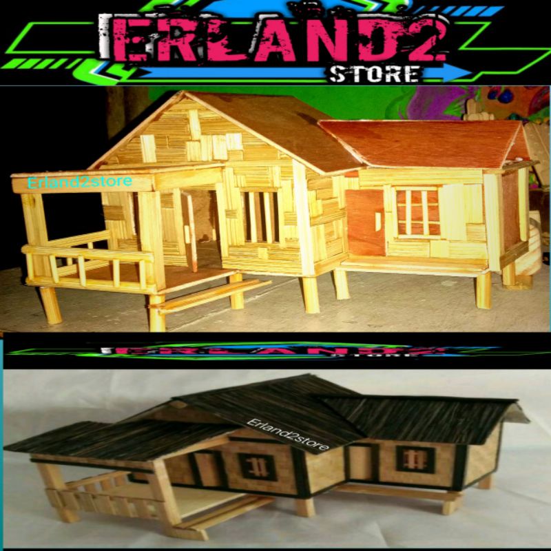 MINIATUR RUMAH ADAT JAWA BARAT
