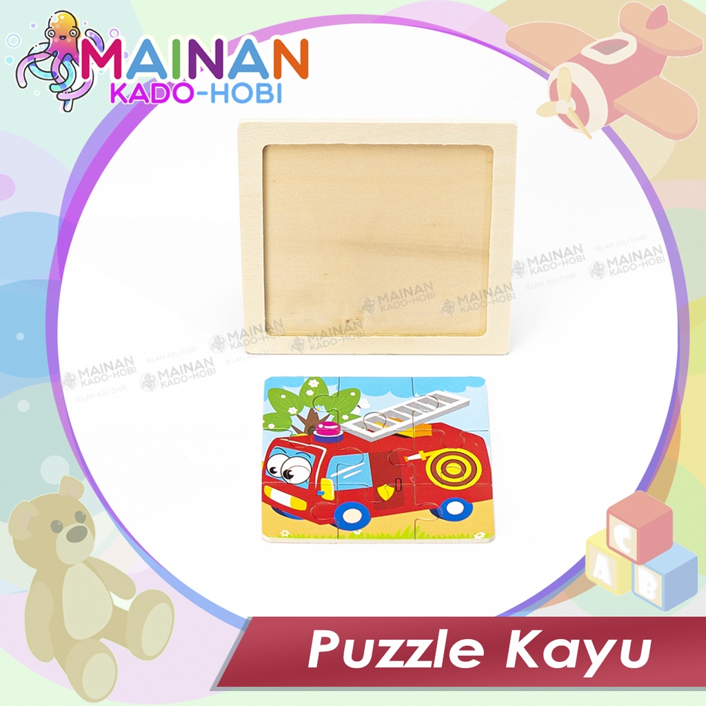 MAINAN EDUKATIF ANAK BONGKAR PASANG PUZZLE UMUR 1-5 TAHUN