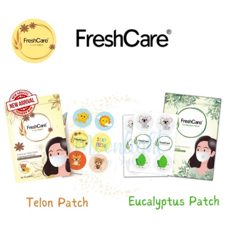 Freshcare Eucalyptus Patch isi 12 Patch Fresh Care Aromatherapy Masker