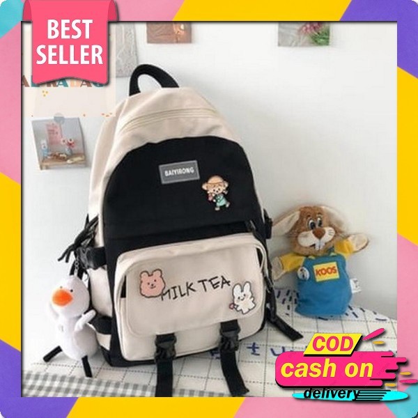 Tas Sekolah Anak Perempuan Sd Smp Sma Tas Ransel Premium Korean Style 0679 Tas Sekolah Anak Perempua