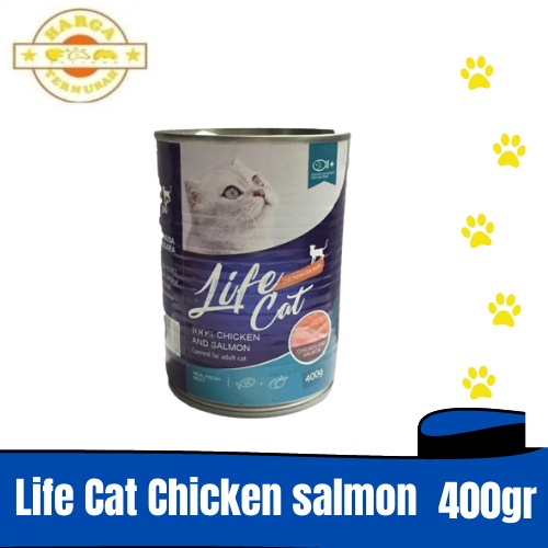 Makanan Kucing Life Cat 400gr All Variant - Makanan Kalengan Life Cat