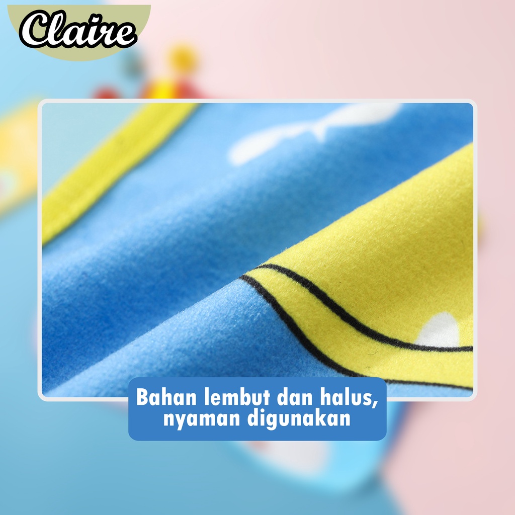 Slabber Bayi waterproof / TATAKAN MAKAN BAYI/ CELEMEK MAKAN UNTUK BAYI MOTIF ANAK ANAK LUCU