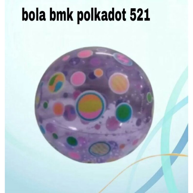 Mainan Tiup Bola Polkadot BMK 521 / Mainan Tiup Anak Bola BMK 521