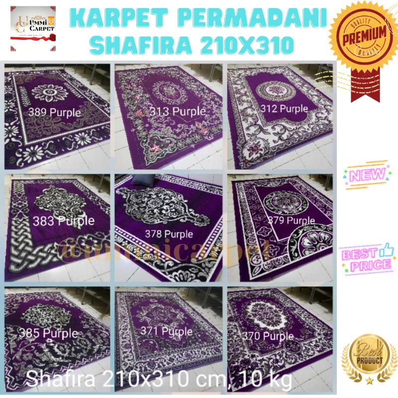 karpet permadani shafira 210x310 karpet permadani jumbo motif klasik modern karpet tebal