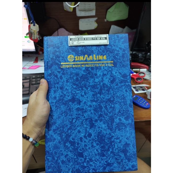 

%$%$%$%$] buku kas folio sisa export 200 lembar sinar line ledger book