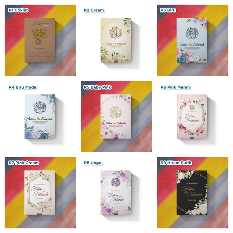 Quran Custom Hadiah Spesial Haji A5 Sedang