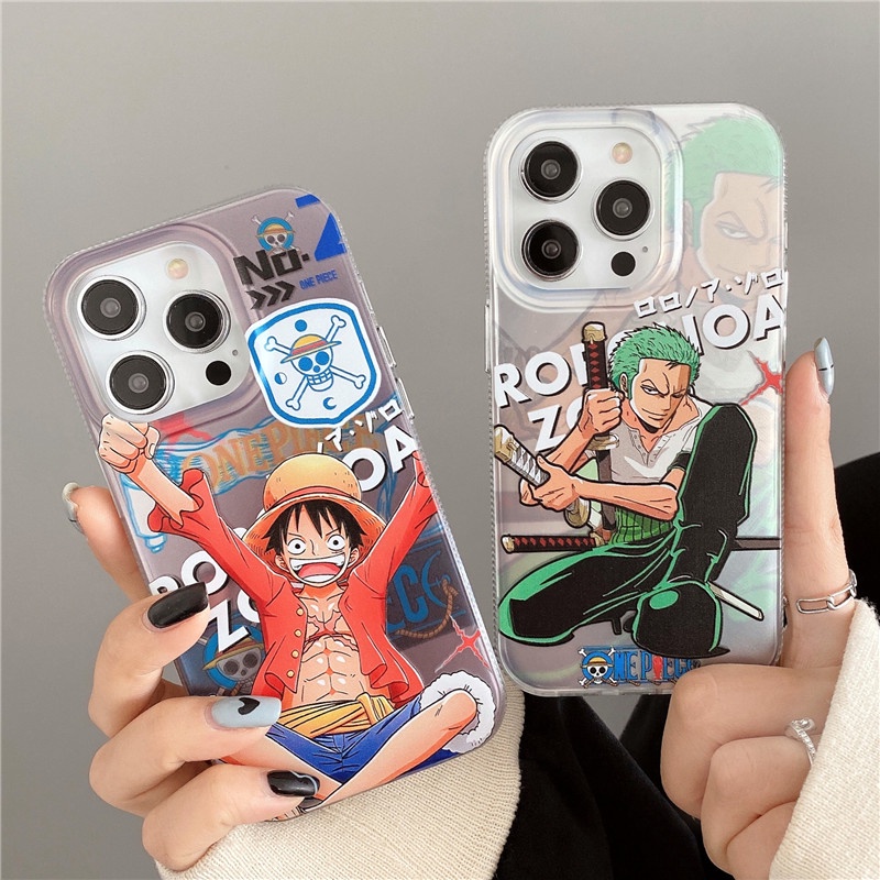 Casing Ponsel One Piece Kompatibel Untuk iphone 14promax Pro 13promax 12promax 11casing Penutup Belakang shockproof