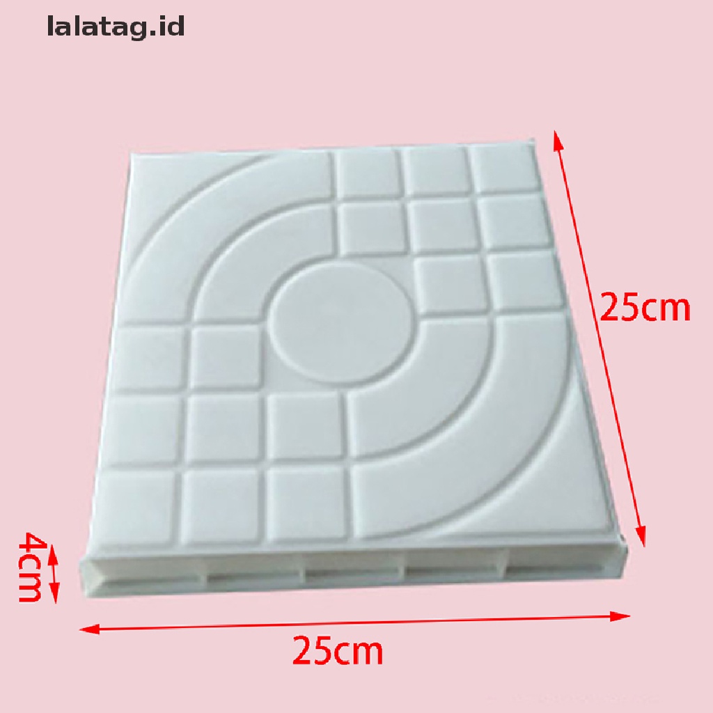 [lalatag] Path Maker DIY Cetakan Paving Bata Beton Batu Cetakan Persegi Untuk Taman Teras [ID]