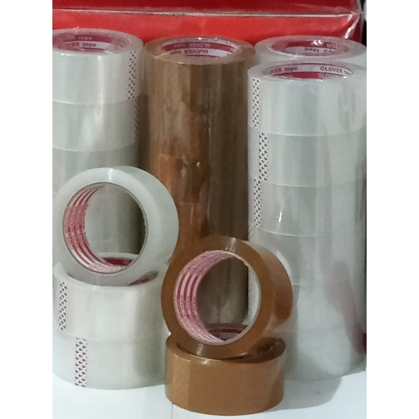 

LAKBAN BENING-COKLAT 45MM X 90 YARD FULL DUS ISI 72 PCS