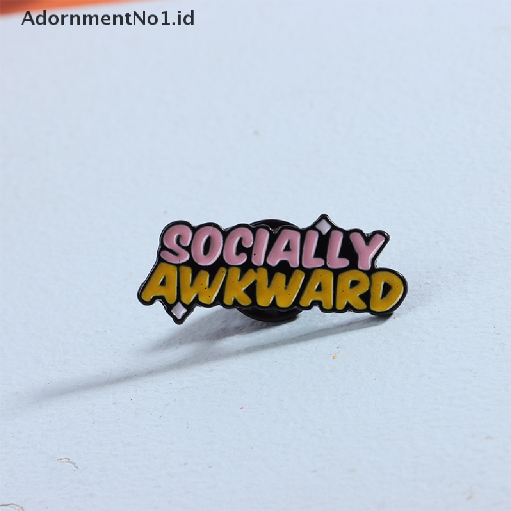 [AdornmentNo1] Enamel Kreatif Pin Kerah Lencana Bros Lucu Fashion Perhiasan Alloy Aksesoris Pakaian Tetesan Minyak Bros Hadiah [ID]