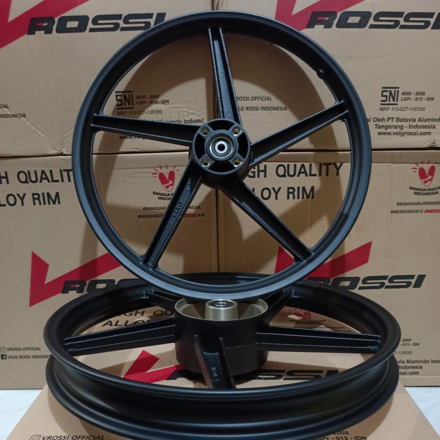 VELG RACING DEPAN BELAKANG VROSSI ZIGEN GOOSE SHOGUN 125 17X140/160