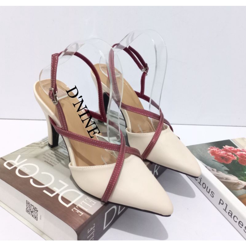 MORRY MN 09 Heels sepatu wanita 9cm