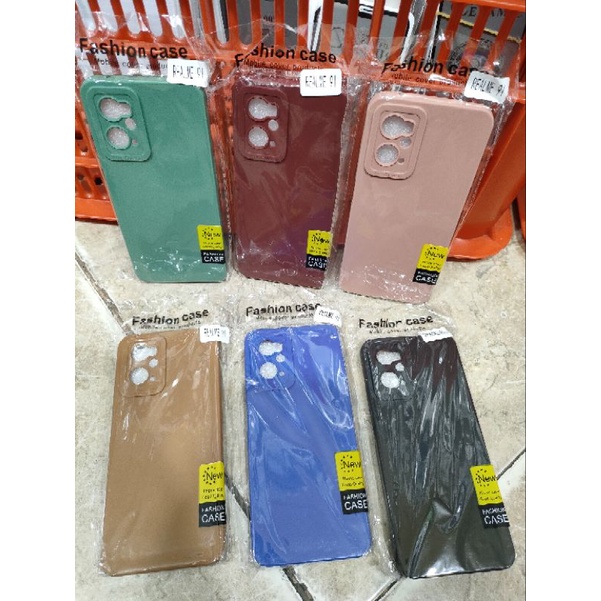 Softcase Realme 9i Silikon Casing Selicon Case Macaron Pelindung Pro Camera