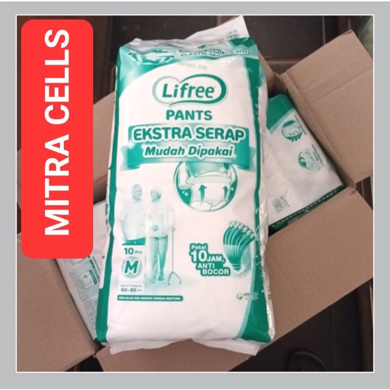 Lifree celana ekstra serap M20 / Lifree celana extra serap M 20 popok dewasa