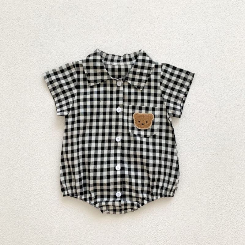 BABY K2 - Jumper Kotak Bear Kode 00299