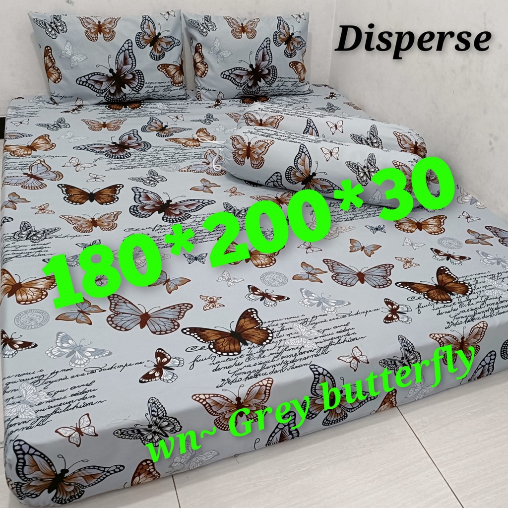 waty grosir 4 MOTIF SPREI TINGGI 30 UK 180X200 SAJA